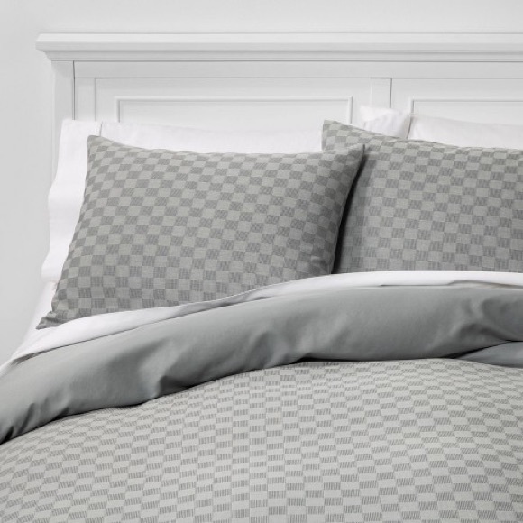 Nate Berkus Bedding Nate Berkus Project 62 Check Woven Duvet Set